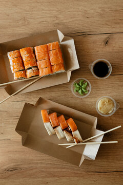Sushi delights for a peaceful day off at home