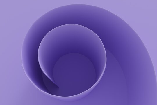 Abstract purple spiral background in gentle embrace
