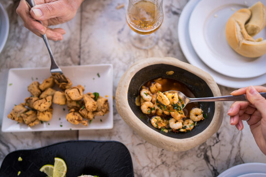 Mediterranean dining with seafood and authentic flavors