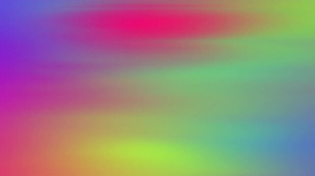 Fluid, infinitely looping abstract gradient animation with seamless transitions of deep blues, purples, cyans, magentas, oranges, and lime greens. Organic undulating colors evolve with a gentle