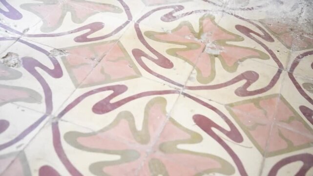 Decorative Valencian Azulejos &ndash; Baroque Style Vintage Tile Pattern