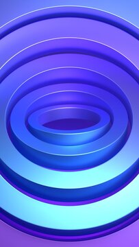 Abstract minimalist background design, vertical 3d render