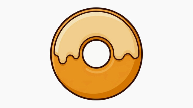 A tempting donut, a classic pastry treat, offers a sweet delight for any time of day, embodying the joy of simple pleasures and tempting the taste buds. 