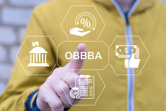 Concept of OBBBA One Big Beautiful Bill Act.
