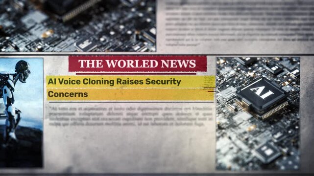 AI Voice Cloning Raises Security Concerns