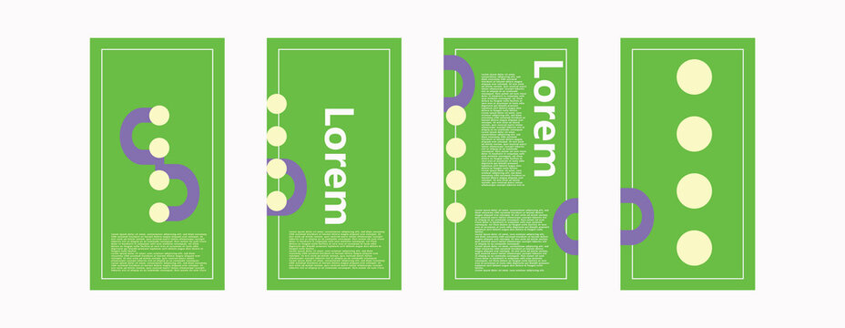 Premium Abstract Business Cover Templates with Modern Geometric Shapes and Creative Layouts