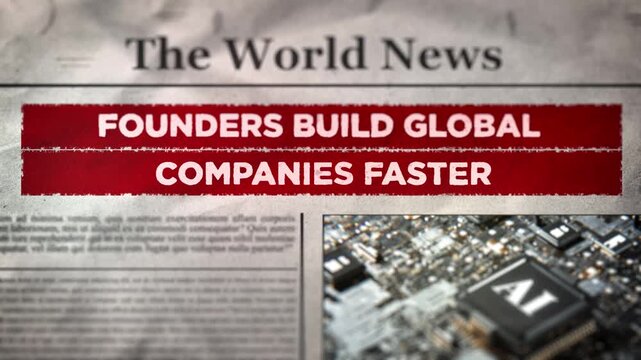 Founders Build Global Companies Faster