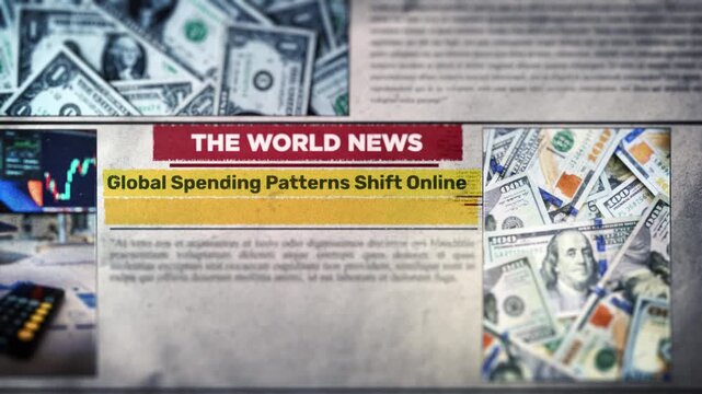 Global Spending Patterns Shift Online