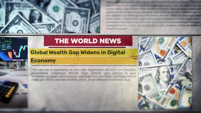 Global Wealth Gap Widens in Digital Economy