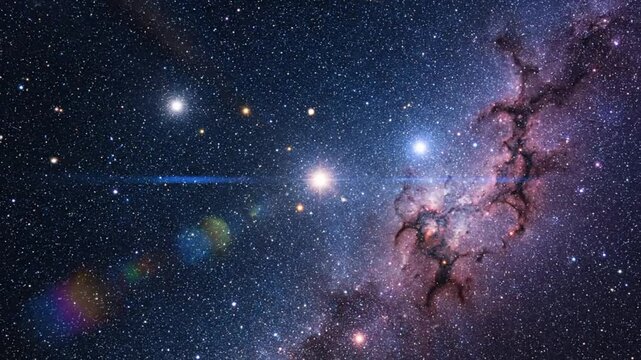 Mesmerizing Cosmic Wonders: A Dazzling Display of Stars and Nebulae in the Vast Universe