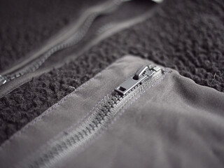 Zipper on sweatshirt © David