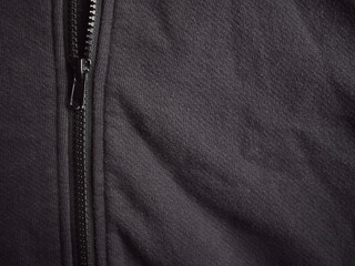 Zipper on sweatshirt © David
