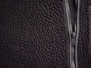 Zipper on sweatshirt © David