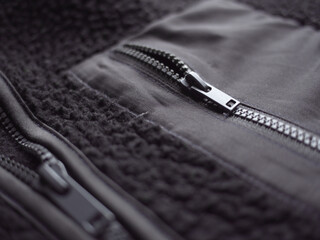 Zipper on sweatshirt © David