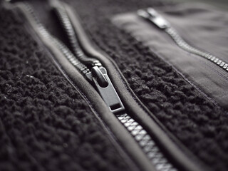 Zipper on sweatshirt © David