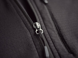 Zipper on sweatshirt © David