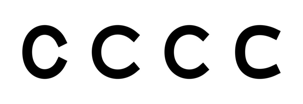 Copyright icon symbol for apps and websites. copyright sign and symbol