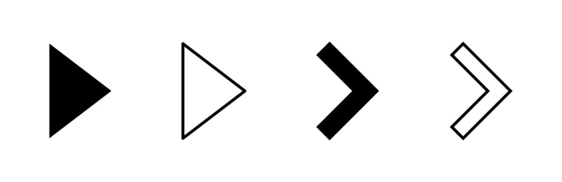 Arrow icon set. Arrow symbol. Arrow sign for your web design.