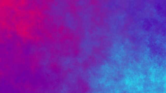 Abstract smoky background with vibrant magenta and cyan hues, conveying energy and fluidity