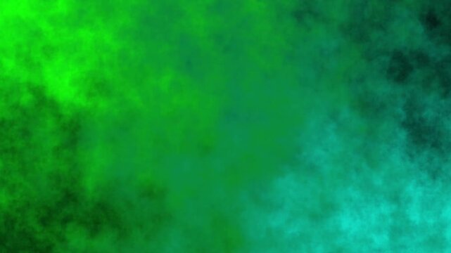 Vibrant green and blue-green abstract background with a smoky, ethereal texture, perfect for modern digital designs and artistic backdrops