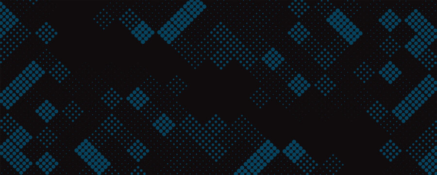 Seamless halftone hexagon shape dot pattern vector, Geometric Halftone Abstract pattern for Fabric and textile printing, sport jersey texture, wrapping paper, backdrops and packaging
