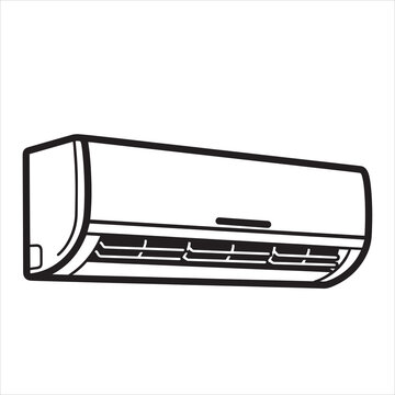 Air conditioner, wall mounted AC unit, cooling system, heating ventilation, air conditioning