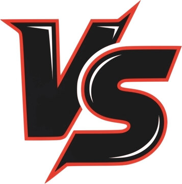 Versus logo. VS letters. Versus sign. fight, competition, battle, match, game. Vector icon.
