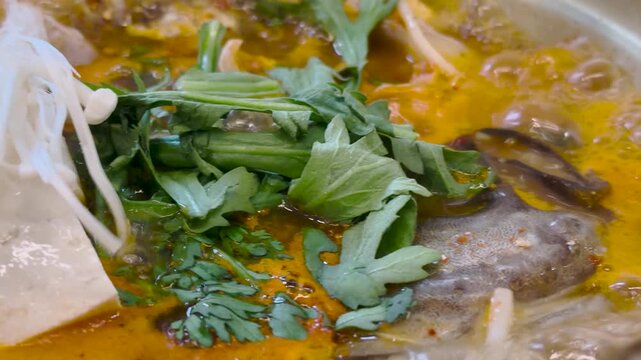 먹을것, 수프, 야채, 그릇, 요리, 식당, 식사, 점심, 건강한, 스튜, 매운, 미식가, 전통, 맛 있는, 물고기, 맛있는, 유기농, 신선, 채식주의