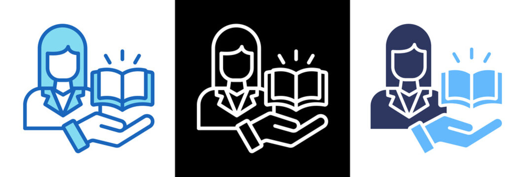 Teacher Support triplestyle icon