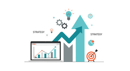 Business strategy and growth concept. © JJ_Stock