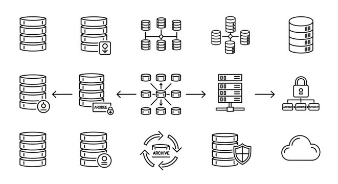 Database synchronization and cloud storage.