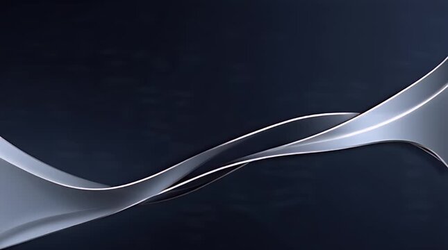 Soft Navy Gradient Background with Refined Corner Lines