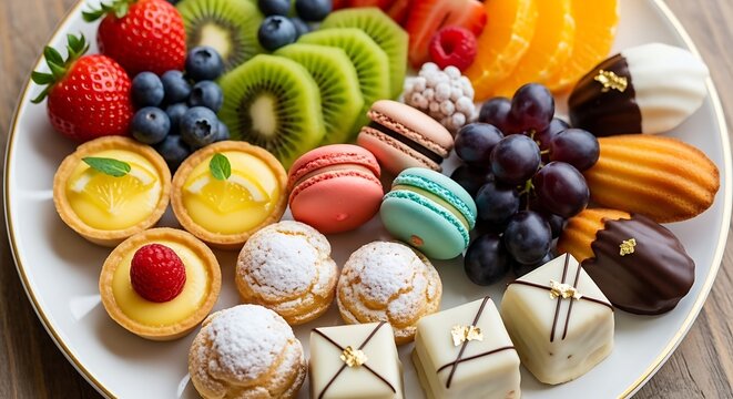 Fruit  Dessert Platter.