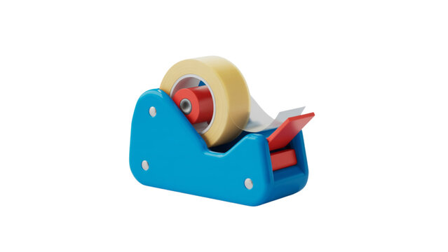 Cartoon baby wearing blue cloth diaper and red hat holding rattle sitting on white surface Vector