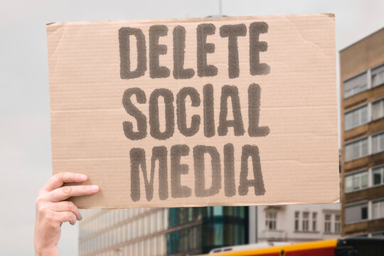 "Delete Social Media" research confirms social media deletion measurably improves adult daily mental health. ONLINE. REAL. LIFE. MODERN. HUMAN.
