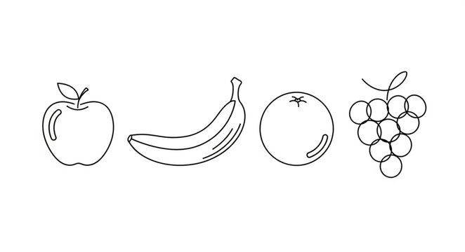 hand drawn pear
