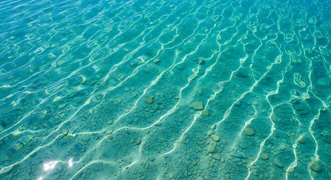 Clear Turquoise Water.