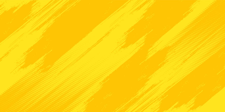 Perfect Retro comic yellow background raster gradient halftone comic dot orange