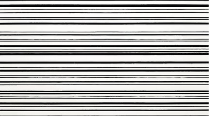 Fototapeta premium Abstract black and white horizontal stripes for graphic design backgrounds or textures, creating a clean and modern visual effect with simple line art