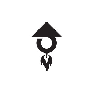 oden fire logo design best idea logo combination