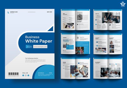 Business White Paper Layout