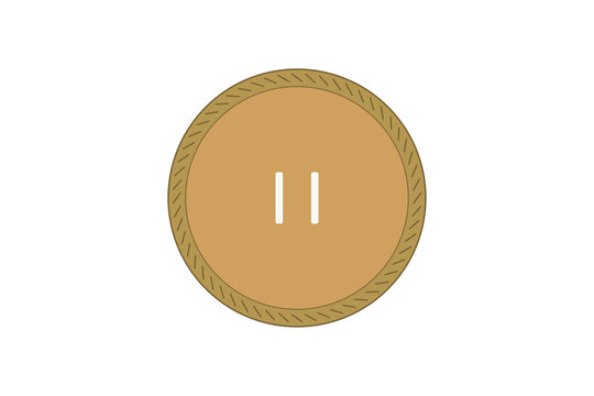 Top view of Japanese sumo ring