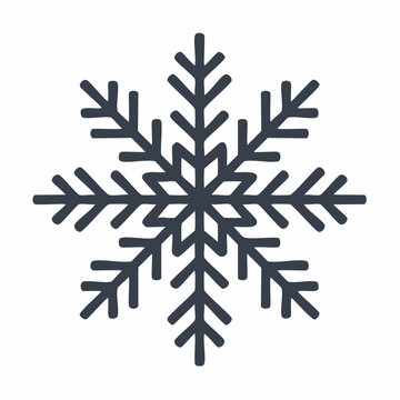 Simple Snowflake Icon