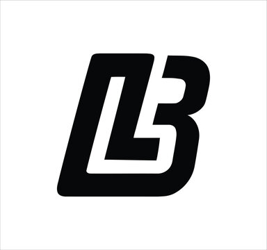 bl lb l b letter logo design. Minimal monogram emblem, classic style  Alphabet vector logo design. Premium Business logo, White background