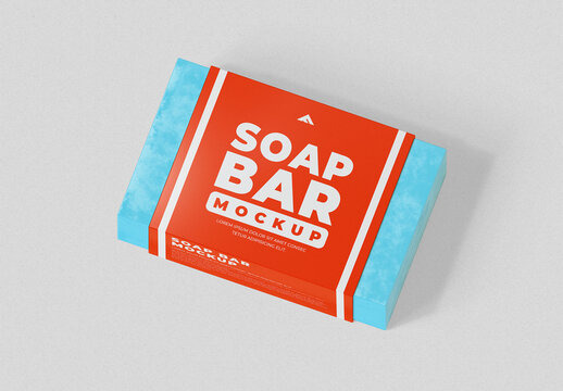 Soap Bar Packaging Mockup AI for Skincare Branding