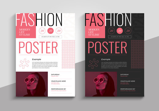 Fashion Poster Flyer Template