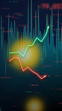 Next-Gen Institutional Market Split: Financial Data Visualization 