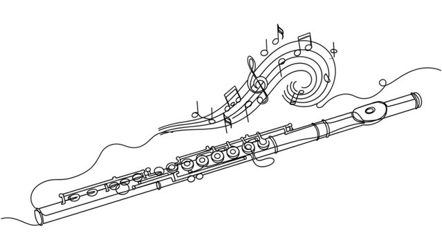 Black and white vintage rifle with scope on wooden surface Vector