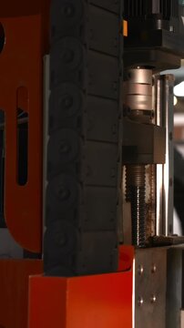 Machine Utilizes Guiding Systems And Servo Parts To Achieve Flawless Furniture Milling Operations . Media