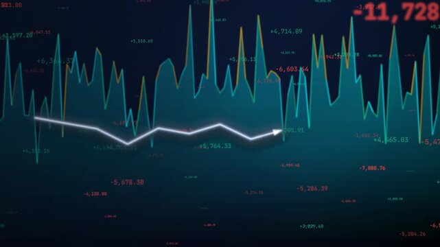 Market Equilibrium: Balanced Data Flow Trading Visualization 4K Alpha